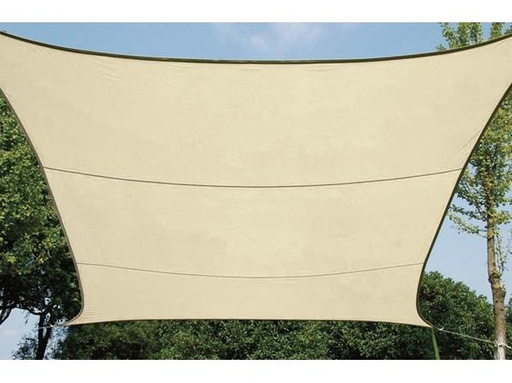 [90014270 403462] Perel Sonnensegel 360 cm, Quadratisch