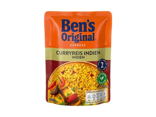 [90001406 724521] Ben's Original Expressreis Indisch 220 g