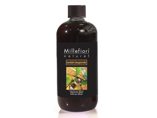 [90143035 1005848] Millefiori Duftbouquet Refill Sandalo Bergamotto 500 ml 500 ml
