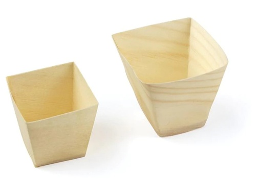 [90143087 1072852] Sier Fingerfood-Schalen 4.5 x 4.5 x 4.5 cm, 50 Stück