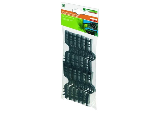 [90143128 489918] Windhager Befestigungs-Clips für Hagelschutz-Netze, 24Stk.