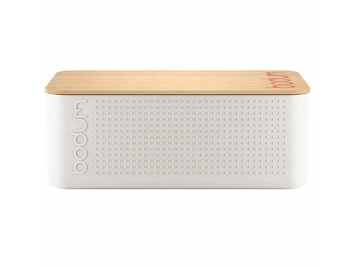 [90143260 472111] Bodum Brotkasten Bistro Klein, Weiss