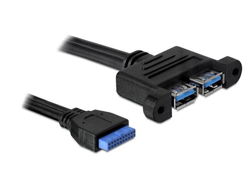 [90143311 178944] Delock USB 3.0 Adapter USB-Pinheader - USB-A Buchse