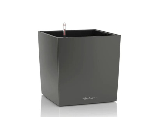 [90143407 494369] Lechuza Blumentopf Cube 50 Anthrazit metallic