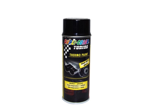 [90143491 634137] DUPLI-COLOR Sprühlack Supertherm 400 ml Schwarz glanz