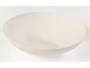 Sier Einwegteller Bagastro 18 cm, 20 Stück, Weiss