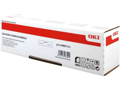 [90143532 331845] OKI Toner 45807111 Black