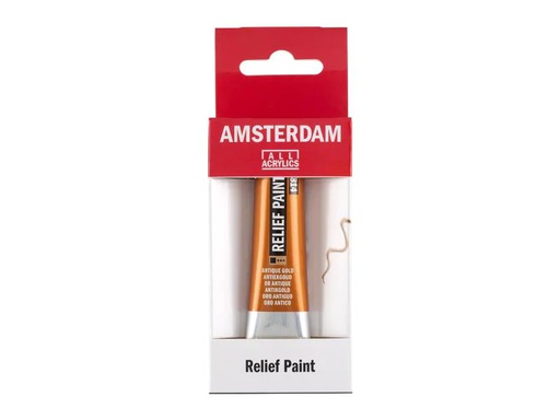 [90143575 1174084] Amsterdam Acrylfarbe Reliefpaint 814 Antikgold deckend, 20 ml
