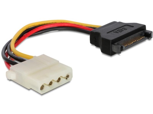 [90143584 615357] Delock Stromkabel SATA – Molex 12 cm