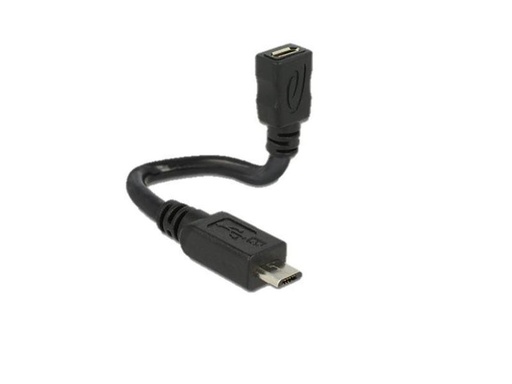 [90143701 526554] Delock USB-OTG-Kabel ShapeCable Micro-USB B - Micro-USB B 0.15 m