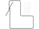 Urbany's Necklace Case Galaxy S20 Flashy Silver Transparent