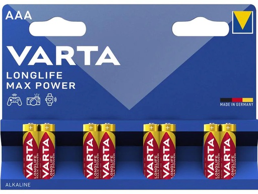 [90143875 1108103] Varta Batterie Longlife Max Power AAA 8 Stück