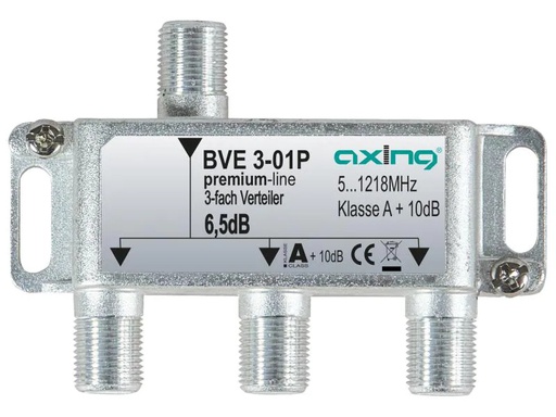 [90143925 705371] Axing 3-fach Verteiler BVE 3-01P 51218 MHz Bauform 01