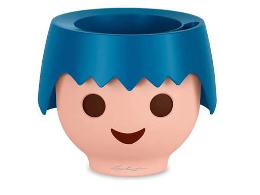 [90144053 992713] Lechuza Pflanzentopf OJO Blau