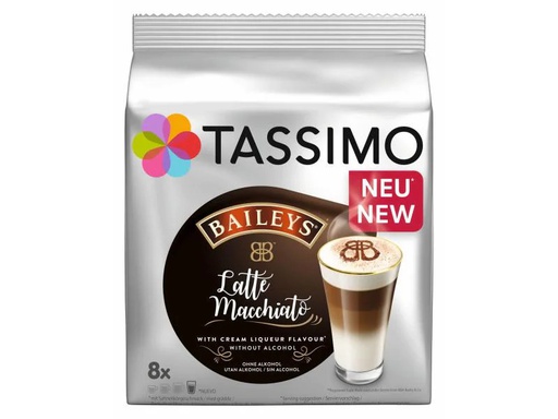 [90144118 675004] TASSIMO Kaffeekapseln Jacobs Latte Macchiato Baileys 8 Portionen