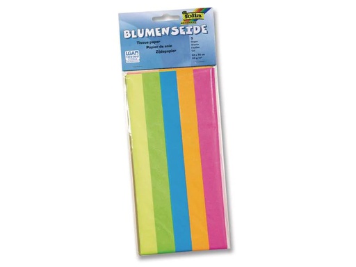 [90144221 649277] Folia Seidenpapier Neon Farbig assortiert