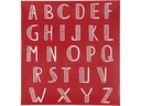 Creativ Company Schablonen Siebdruck Alphabet, 1 Stück