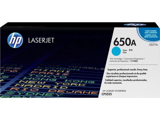 [90144244 172315] HP Toner Nr. 650A (CE271A) Cyan