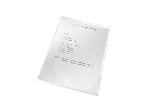 [90144273 1105165] Leitz Sichthülle Recycle A4 25 Stück, Transparent