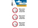 Herma Stickers Text-Etiketten 84 x 120 mm Bitte keine Werbung einwerfen