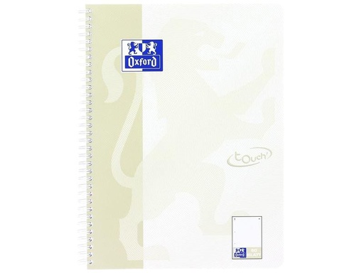 [90144361 1108925] Oxford Notizheft Touch Collegeblock, A4 +, Dot, Sand