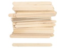Creativ Company Holzkleinteile 11.5 cm x 10 mm Eisstiel, 30 Stück