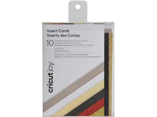[90144364 1061880] Cricut Blankokarte Joy 10.7 x 13.9 cm, Glitz and Glam