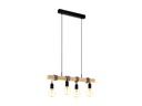 EGLO Leuchten Pendelleuchte TOWNSHEND 4x E27 Schwarz