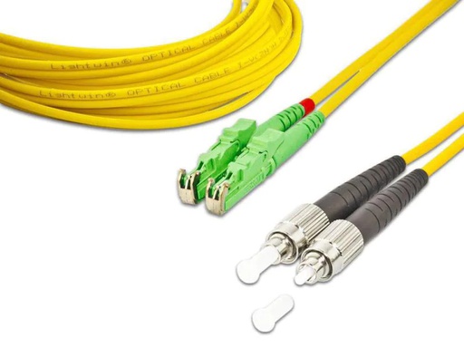 [90144435 849050] Lightwin LWL-Patchkabel E2000/APC-FC, Singlemode, Duplex, 3m