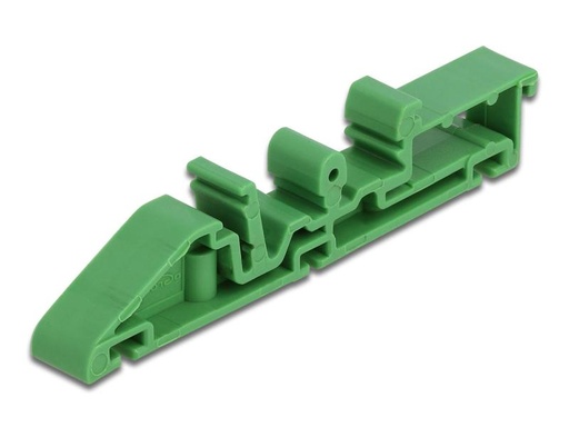 [90144469 1025682] Delock Halterung 85 mm Hutschienenclip für Platine, 4 Stück