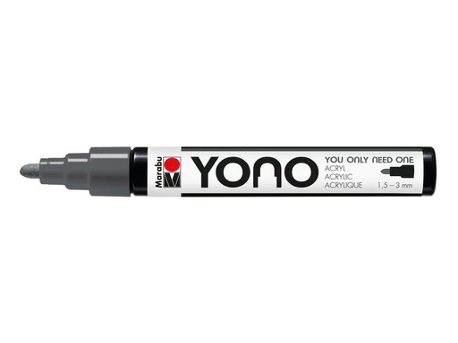 [90001421 1180928] Marabu Acrylmarker YONO 1.5 - 3 mm Dunkelgrau