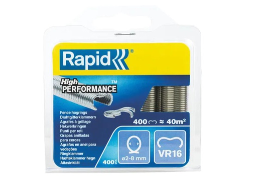 [90144504 870310] Rapid Ringklammern VR16 400 Stück