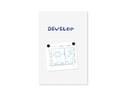 Legamaster Magnethaftendes Whiteboard Board-Up 75 cm x 50 cm, Weiss