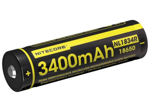 [90144562 1026840] Nitecore Akku NL1834R 18650 3400 mAh