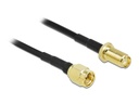 Delock Antennenkabel LTE/5G, CFD/LRM100 SMA zu SMA, 0.9 m