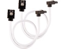 Corsair SATA3-Kabel Premium Set Weiss 30 cm gewinkelt