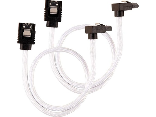 [90144590 858128] Corsair SATA3-Kabel Premium Set Weiss 30 cm gewinkelt