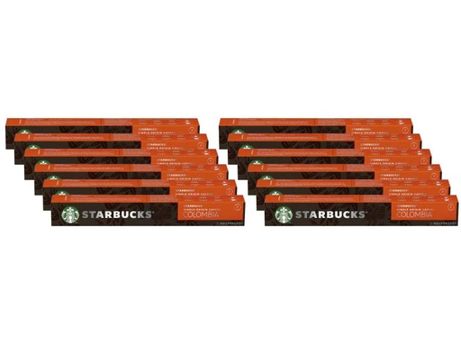 [90144641 1040313] Starbucks Kaffeekapseln Colombia Medium Roast 12 x 10 Stück