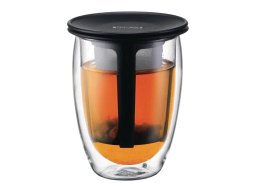 [90014450 364343] Bodum Teetasse Tea for one 350 ml, 1 Stück, Schwarz