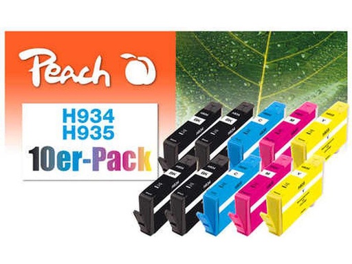 [90144862 599160] Peach Tintenset HP Nr. 934 / 935