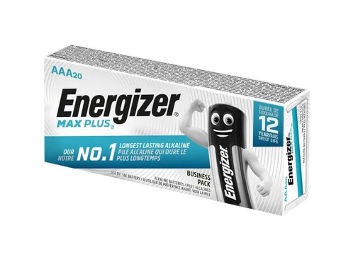 [90144869 871532] Energizer Batterie Max Plus AAA 20 Stück
