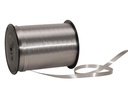 Spyk Geschenkband Poly Glatt 7 mm x 500 m, Silber