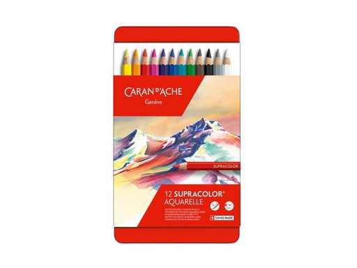 [90144956 1182629] Caran d'Ache Farbstifte Supracolor 12 Stück