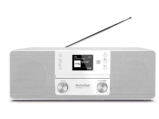 [90144966 1035670] Technisat DAB+ Radio DigitRadio 370 CD BT Weiss