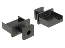 Delock Blindstecker/Staubschutz USB-A 10 Stück Schwarz