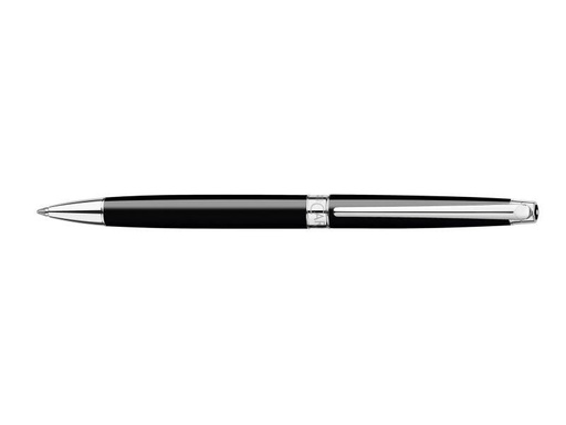 [90145164 649366] Caran d'Ache Kugelschreiber Léman Slim Ebenholzschwarz