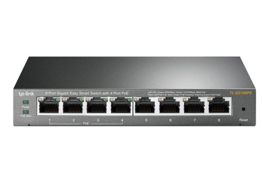 [90145241 425668] TP-Link PoE+ Switch TL-SG108PE 8 Port