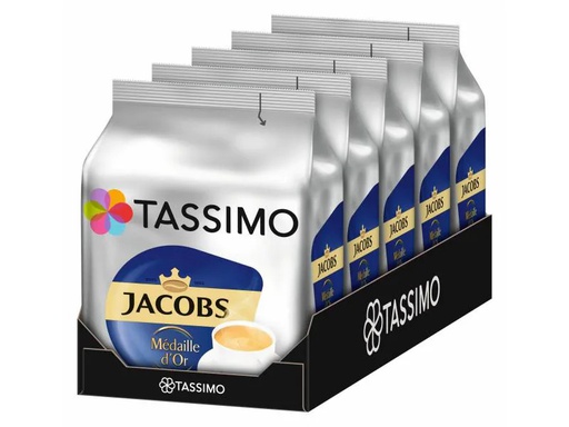 [90145250 90907] TASSIMO Kaffeekapseln T DISC Jacobs Médaille d'Or 80 Portionen