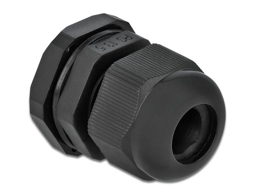 [90145270 1072489] Delock Kabelverschraubung PG13.5, 24 mm 10 Stück, Schwarz