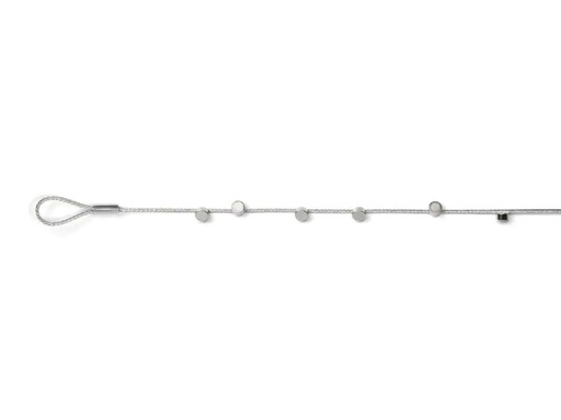[90014529 894666] Trendform Fotoleine mit Magneten STEELY DAN VARIO Silber, 1 Stück